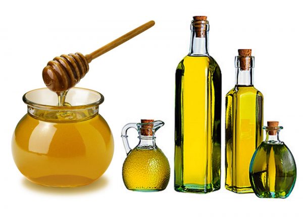 Мёд и льняное масло