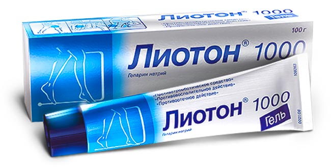 Мазь Лиотон-1000 от рубцов