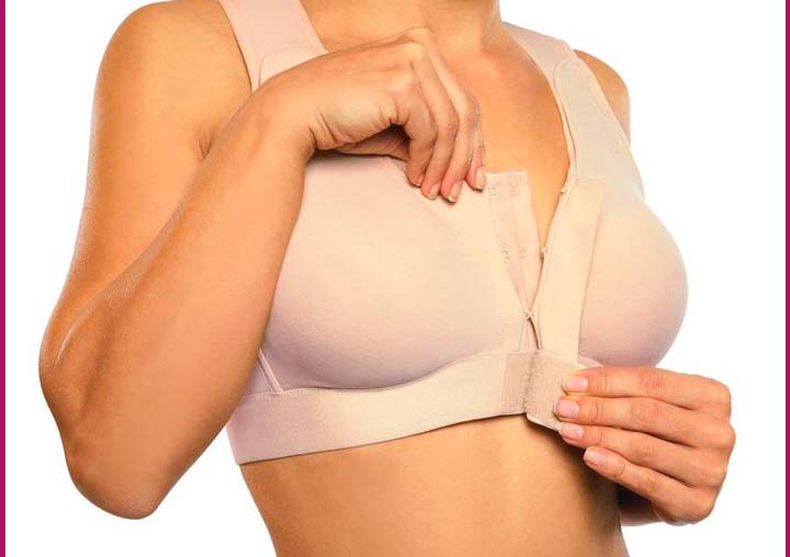 Специальное компрессионное белье после вставки имплантов в грудь