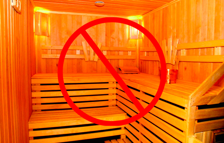 После биоревитализации нельзя посещать бани и сауны